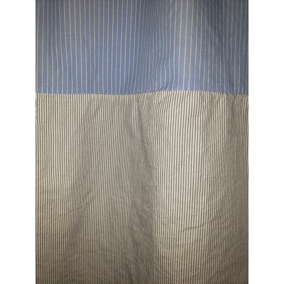 ZARA MULTIWAY PATCHWORK SHIRT DRESS BLUE/WHITE SIZE SMALL MINI STRIPE CLASSIC - Picture 11 of 16